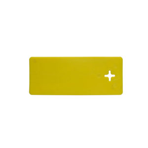 Etiqueta Cross Stock de 40 x 100 mm para señalización de parcelas